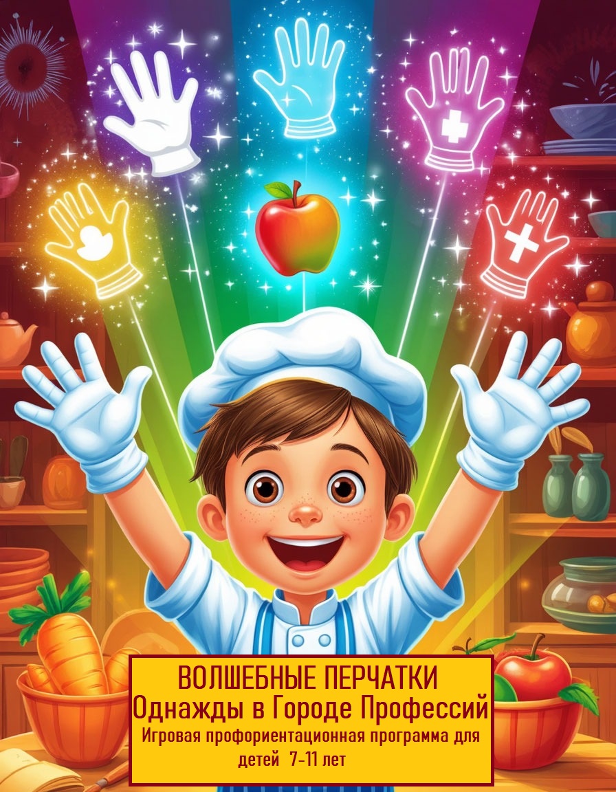 Конспект игрового занятия «Волшебные перчатки: Город профессий» (7–11 лет) по ФГОС