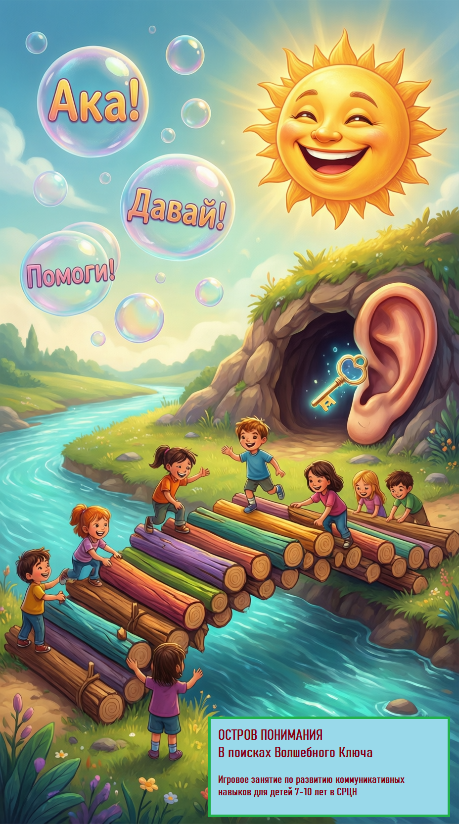 Конспект психологической игры по сплочению «Остров Понимания» (7–10 лет) ФГОС для СРЦН и школ