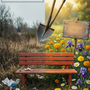 Экологический социально-трудовой проект «Зеленый десант»: благоустройство территории, ФГОС, 10–16 лет, СРЦН