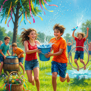 Спортивно-игровой праздник «Купальские старты: В поисках цветка папоротника»: летний квест, 7–16 лет (ФГОС, СРЦН)