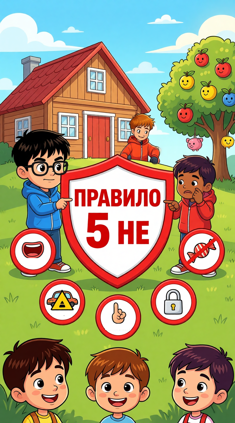 Конспект интерактивного занятия «Свой-Чужой: Школа безопасности со Смешариками» для детей 7–10 лет (ФГОС, СРЦН)