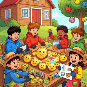 Игра-симуляция «Семейная Ферма: Урожай и бюджет»: финансовая грамотность, 7–10 лет (ФГОС, СРЦН)