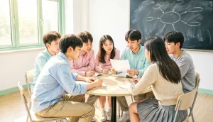 Подростки в группах разбирают реальные кейсы по антитеррору