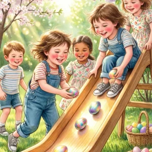 Народные пасхальные игры для детей: сценарий праздника по станциям