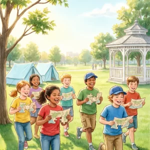 Проведение выпускного квеста для учеников 4 класса по сценарию Ключи от школы будущего