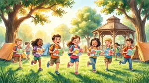 Выпускной квест для 4 класса на природе